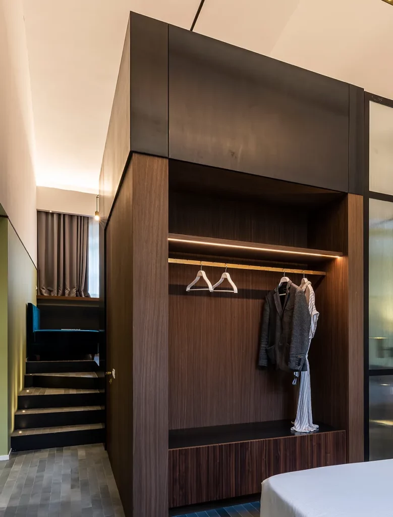 Horti 14 Botanical Hotel struttura dell'armadio