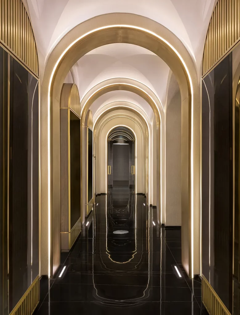 Architettura interna degli spazi comuni The Pantheon Iconic