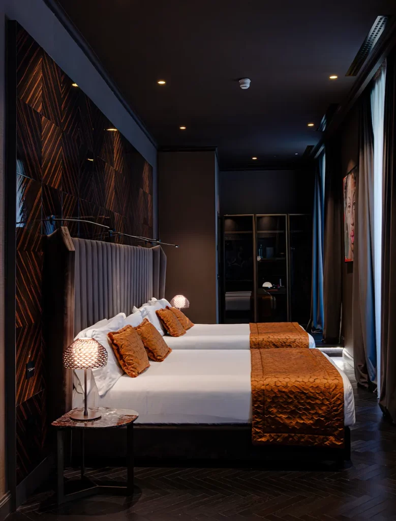 Vista della camera U-Visionary Roma