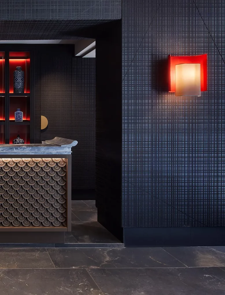 Dettaglio sui materiali di pregio U-Visionary Venezia