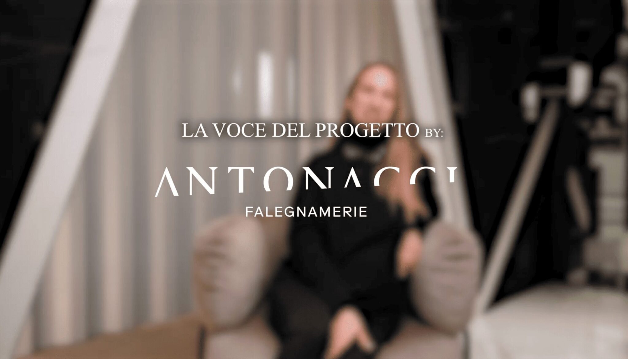 Interview with Eleonora Palazzi for Antonacci Falegnamerie's Voce del Progetto