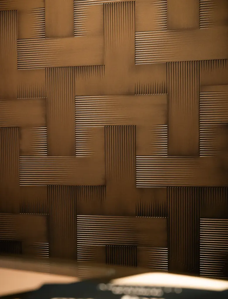 Pannellatura geometrica metropolis di Antonacci Falegnamerie